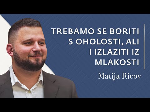 Matija Ricov - Oholost - skriveni grijeh srca