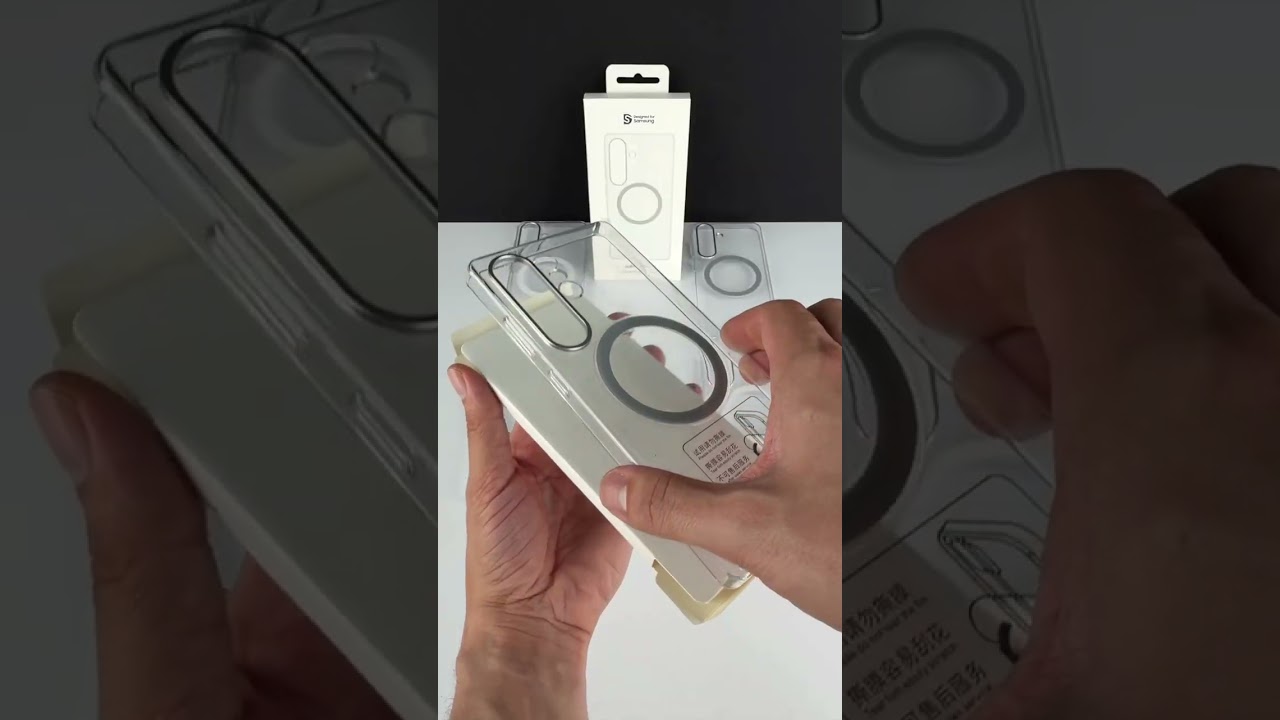 Чехол PC Clear Magnet Case (AAA) with Magnetic Fit для Samsung Galaxy S25+