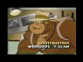 Ghostbusters Cartoon Not Those Ones The Original With The Gorilla Ad For Channel 17 In 1986
