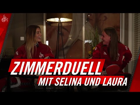 ZIMMERDUELL mit Selina CERCI und Laura DONHAUSER | 1. FC Köln | Trainingslager 2023