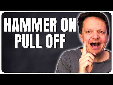 Nach DIESER Übung wirst du nie wieder Probleme mit Hammer On / Pull Off haben