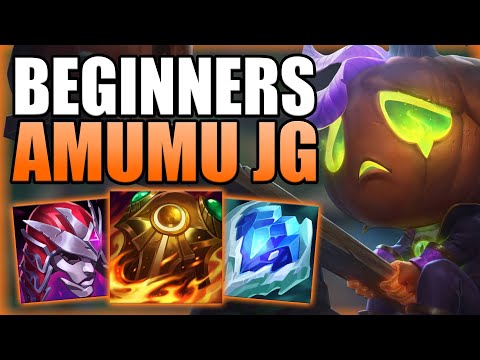 HOW TO PLAY AMUMU JUNGLE FOR BEGINNERS IN SEASON 12! - Best Build Runes S+ Guide - League of Legends
