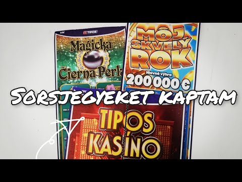 Szlovák sorsjegyeket kaptam