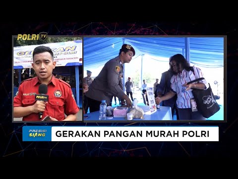LIVE REPORT - POLDA METRO JAYA LAKSANAKAN GERAKAN PANGAN MURAH SAMBUT HUT KE-80 RI