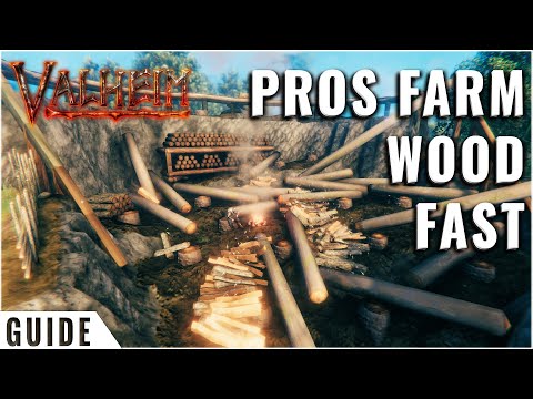Valheim Game Guide - How to Farm Wood Like A PRO