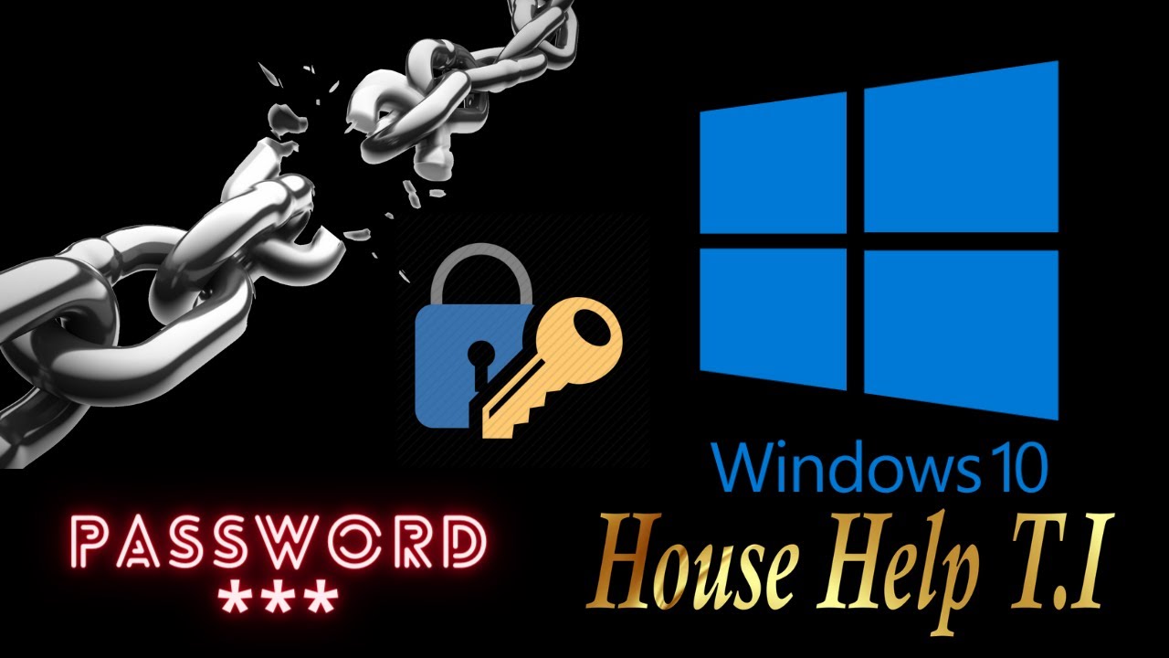 Quebrar a senha de usuário do Windows, método fácil de muita precisão