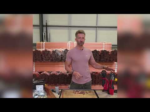 How to Press Lawton Copper Fittings with PB Plumber