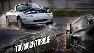 I Accidentally hit 28 PSI in the 1 Rotor Miata