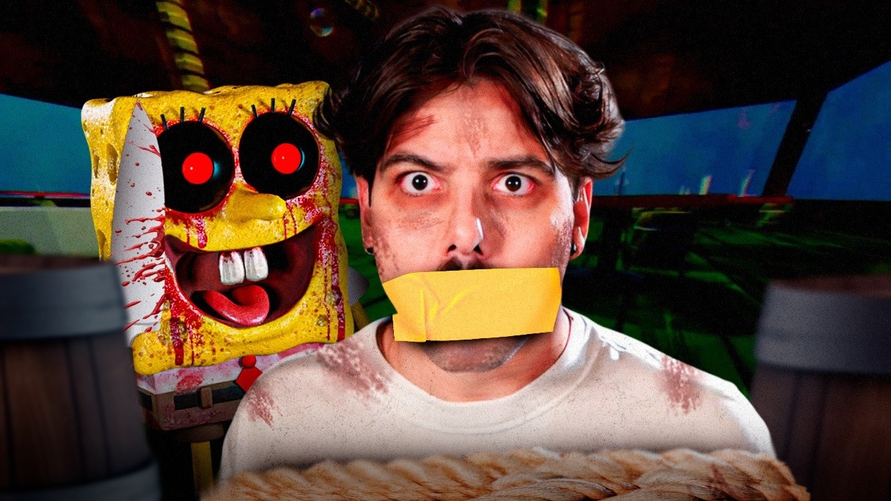 Acho que baixei o jogo do Bob Esponja errado…(Spongebob Night Shift)