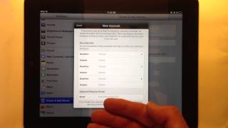 Creating a New Apple ID on Ipad