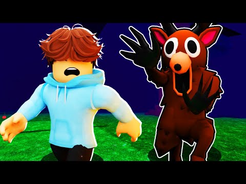 I SURVIVED 99 NIGHTS in the FOREST with a MONSTER in Roblox!