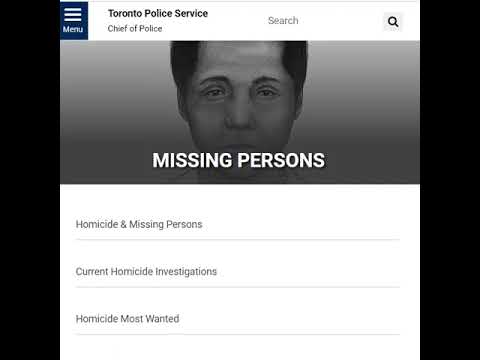 Missing Person Online Resources