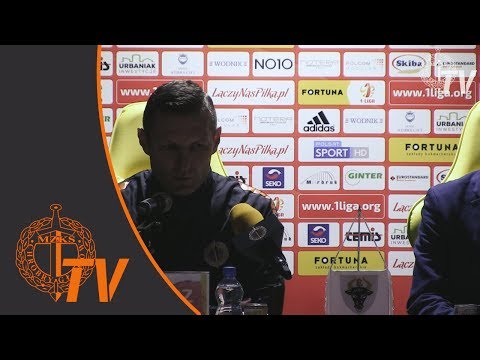 Trenerzy po meczu Chojniczanka Chojnice - Chrobry Głogów