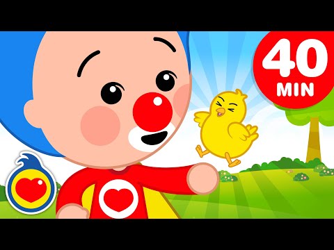 Meu Pintinho Amarelinho ♫ E Mais Música infantil de Animais (40 Min) ♫ Um Herói do Coração