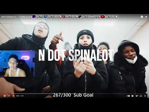 Gifted Reacts To NDOTSPINALOT - 2 TWIN GLOCKS (OFFICIAL MUSIC VIDEO)