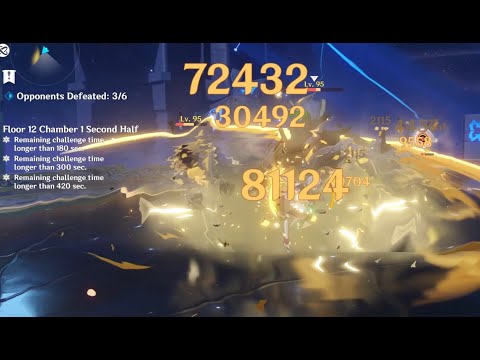 2.3 Spiral Abyss |  Mistsplitter C0 Ayaka Freeze | Redhorn C6 Noelle Mono Geo | Genshin Impact