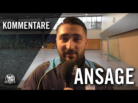 Ansage von Celal Yesil (VfB Unterliederbach) | MAINKICK.TV