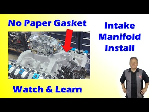 Engine Building Tips - Intake Manifold Installation 440 MOPAR 512 Stroker