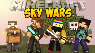 Minecraft SkyWars #6 - НЕВЕРОЯТНАЯ БИТВА КОМАНД
