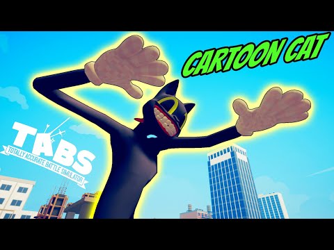 Cartoon Cat vs Mod Units - Totally Accurate Battle Simulator TABS