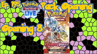 Krokorok Outside The Castle - Opening 8 Scarlet & Violet Packs - TCG Live Pack Opening Ep. 195