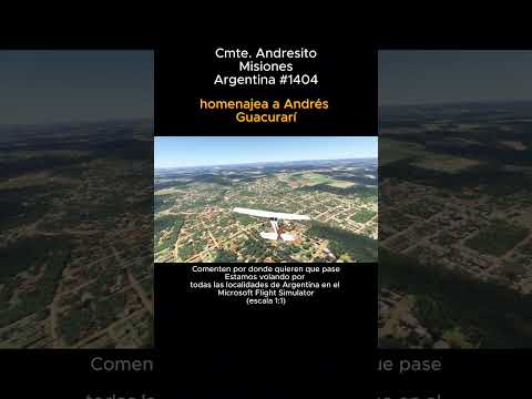 Cmte. Andresito, Misiones desde el Microsoft Flight Simulator #comandanteandresito #misiones #msfs