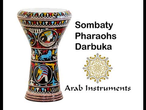 Buy The Pharaohes Darbuka with Mother of Pearl - طبلة