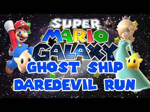 Super Mario Galaxy #93 | Ghost Ship Daredevil Run | Let's Play With Anomulus0