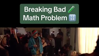 Breaking Bad Math Problem (PIZZA!!!)