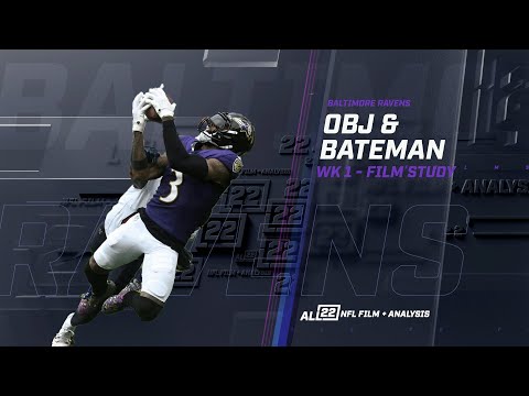 "ALL THE WAY BACK" - OBJ & RASHOD BATEMAN FILM STUDY - WK 1 #ravens #ravensflock #baltimoreravens