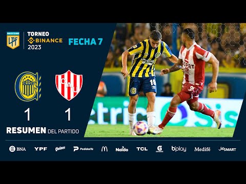 #TorneoBinance 2023 | Fecha 7 | resumen de Rosario Central - Unión
