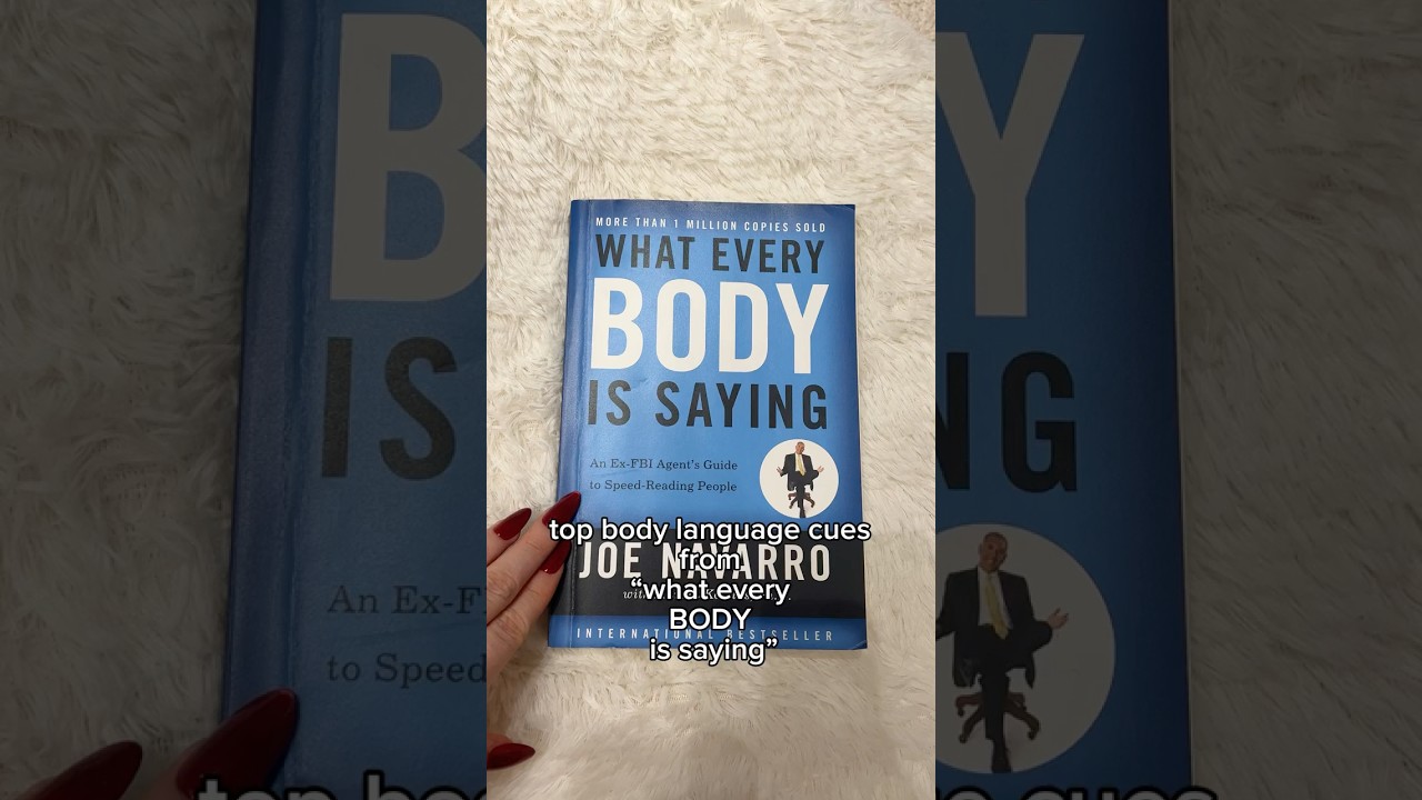 Favorite hacks from “what every BODY is saying” book #charisma #booktok #books