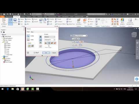Create  new sheet metal Punch IFeature