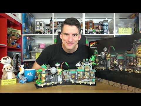 150€-Diorama mit Funktionen und Stickern: LEGO® 77015 Tempel des goldenen Götzen