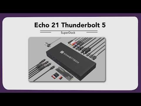 Sonnet Echo 21 Thunderbolt 5 SuperDock