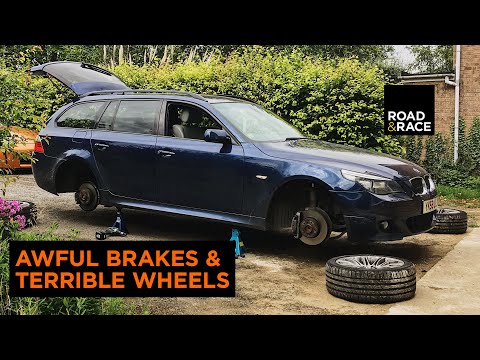 Fixing The AWFUL Brakes & Wheels On My Cheap BMW 5 Series ( E60 / E61)