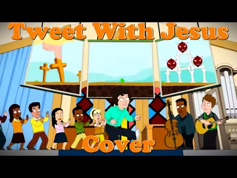 Cartoon Covers - Tweet With Jesus (Cleveland Show Cover) [258]