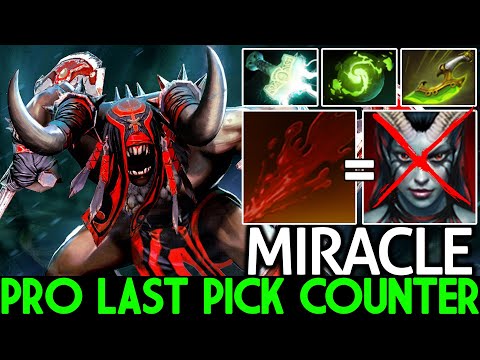 MIRACLE [Bloodseeker] When Pro Last Pick Counter TOPSON Mid Dota 2