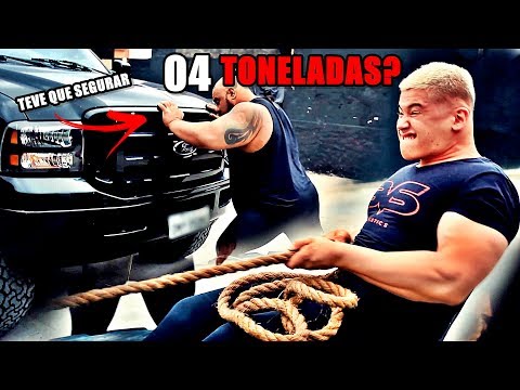 BIG JHOW PUXOU UM CARRO DE 4 TONELADAS? QUAL O LIMITE