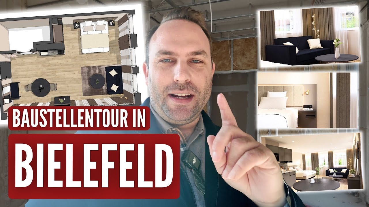 Baustellentour – Unser Neubau in Bielefeld (14 Apartments)