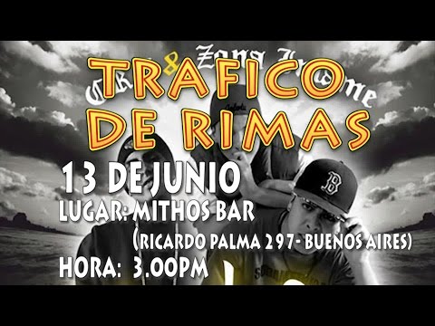 TRAFICO DE RIMAS --TRUJILLO || 14 JUNIO ||ZONA INFAME  Y CRC ||BATALLAS DE RAP