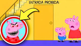 20 COISAS ESCONDIDAS na casa da Peppa SEM explicação… 😱🐷 O que tem atrás da PORTA PROIBIDA? 🚪