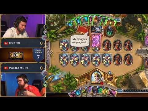 HCT Dreamhack Winter: Hypno vs Paeramore - Hearthstone Sweden Grand Prix 2018 | Day 2 Swiss Stage R7