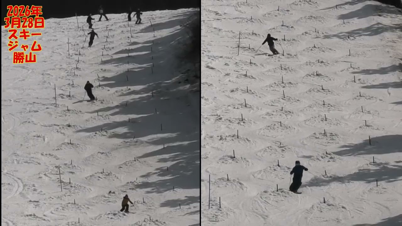 【スキー・スノボ】2026年03月28日スキージャム勝山　モーグル　コブ
