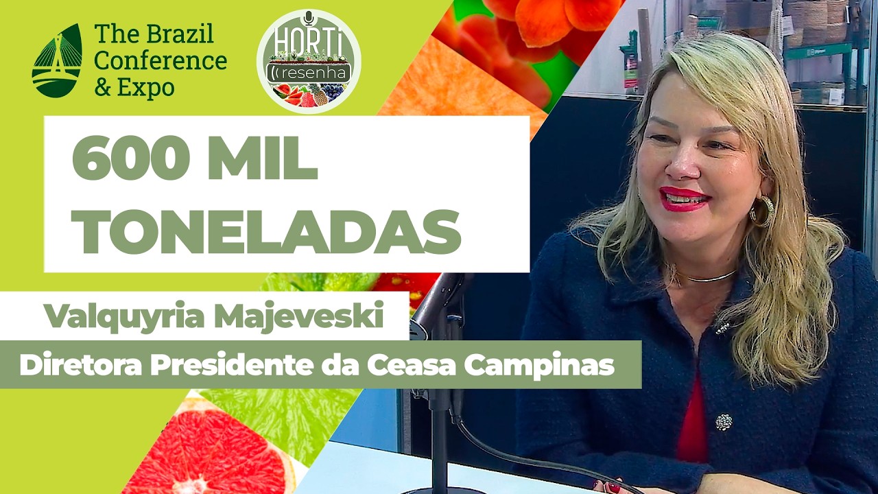 HORTI RESENHA ESPECIAL IFPA - 600 mil toneladas de produtos do agro foram comercializadas em 2025...