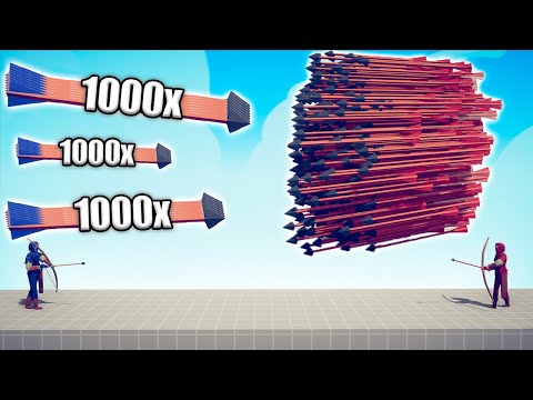 EVERY GOD vs 1000x OVERPOWERED UNITS - TABS | Totally Accurate Battle Simulator 2023