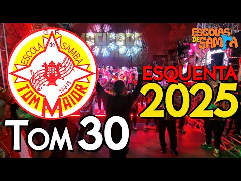Esquenta Bateria TOM 30 - 24h de Samba 2025 - Mocidade Alegre #BotaOFone  #Pioneironovídeodosbreques