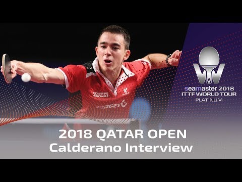 2018 Qatar Open I Calderano Interview