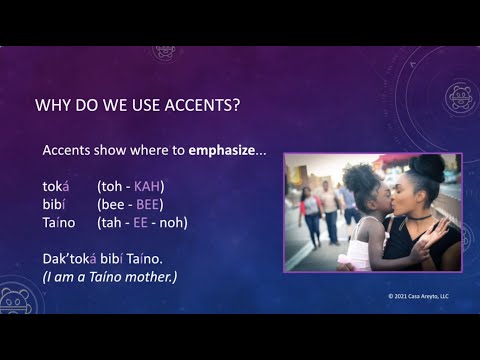 Let's Talk Taíno 36 - Taíno Pronunciation 💬