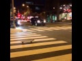 Drunk guy tries to skate home from the bar (original ...